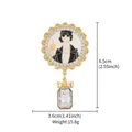 Pink Perfume Portrait Pendant (XD825569)