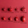 Ciondoli in cinnabro rosso con motivi di leone, elefante e tartaruga per bigiotteria - Testa di Leone Piccola (Stile 1) / Rosso