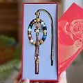 Traditional Buddhist 18 seeds multigemstone beads in a red gift box for safe travel - 18 Seeds Car Hanging Decor