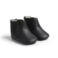 Botines Chelsea para bebé en cuero negro mate con elástico lateral y suela blanda - 13cm (12-18 Meses) / Negro