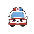 Simpatico ciondolo per scarpe a forma di ambulanza in PVC morbido per decorazione - Ambulanza