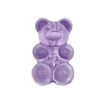 DIY purple translucent resin gummy bear shoe charm for garden clogs decoration - Purple