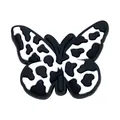 Black And White Cow Print Butterfly Style (F018)