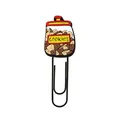 Cute PVC cookie jar bookmark clip with a vibrant red and yellow cartoon design - Cookie Jar Style