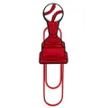 Creative baseball trophy design red metal paperclip with a soft PVC cartoon bookmark - Baseball Trophy Shape Style (17)
