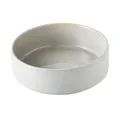 Gamelle pour chat en céramique grise avec finition texturée émaillée au four - Bol à Eau Gris Glacé au Four