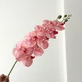 Pink artificial orchid with red spots and realistic texture for luxury home decor - Spot Pink