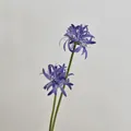 Elegant purple Lycoris artificial flower with long stems for wedding scenery - Blue and Purple