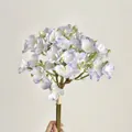 Artificial purple and white jasmine bouquet with gradient petals for home decor - Purple