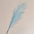 Branche de roseau artificiel bleu ciel avec plumes pour décoration de mariage - Rose bonbon