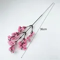 Artificial pink gypsophila silk flower branch with 36cm length for home decor - Mini Pink Branch