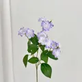 Kunstmatige jasmijnbloemen in lavendel en wit verloop voor elegante tafeldecoratie - Donkerpaars