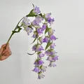 Muguet artificiel violet et campanule à fleurs dégradées pour décoration de mariage - Violet