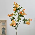 Künstliche Wickenblüte in warmem Orange-Verlauf für Heim- und Hotel-Innendekorationen - Orange