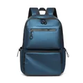 Sac à dos professionnel bleu foncé imperméable avec plusieurs compartiments zippés - Bleu