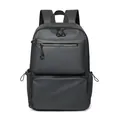 Sac à dos professionnel gris anthracite imperméable avec plusieurs compartiments - Gris