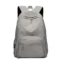 Gray waterproof outdoor sports backpack with large capacity and multi-pocket design - Gray