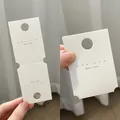 Witte vouwkaartstijl
