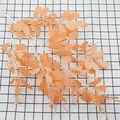 Ramo di foglie di arachidi artificiali arancioni per decorazioni autunnali - Arancione