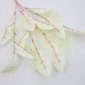 Artificial cream white leaf branch decoration for home floral arrangements - Milk White