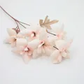 Eleganter Strauß aus künstlichen Pfingstrosen und Rosen in hellem Rosa für Hochzeiten - Rosa