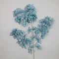 Rama de flor de cerezo artificial en azul claro para decoración de bodas y hogar - Azul Niebla