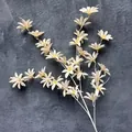 Artificial lily branch in creamy champagne color for elegant wedding floral home decor - Champagne