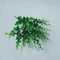 Artificial green eucalyptus sprig bunch for home decor and floral arrangements - Small Eucalyptus