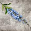 Artificial blue lily of the valley silk flower spray for home wedding decoration - Pale Blue