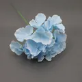 Künstliche blaue Hortensienblüte für Heimdekoration und Hochzeitsarrangements - Ohne Stiel / Blau