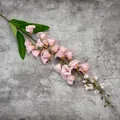 Artificial pink lily of the valley silk flower stem for home and wedding decor - Pink