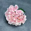 Faux hydrangea bouquet in pink and white gradient for wedding floral decoration - New Pink Without Leaves