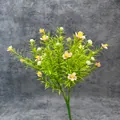 Kunstmatige roze en witte gipskruid bloemen met groene bladeren voor huisdecoratie - Roze Bloemen