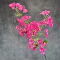 Rama de buganvilla artificial de seda magenta para decoración de bodas y hogar - Rosa Roja