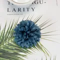 Elegant peacock blue artificial hydrangea flower head for DIY wedding decorations - Haze Blue
