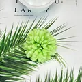 Artificial light green hydrangea flower head for DIY crafts and home decoration - Green