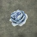 Artificial gray blue silk peony flower head for DIY wedding crafts and decorations - Haze Blue
