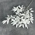 Rama de sauce blanco artificial con textura realista para decoración de bodas - Blanco