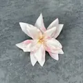 Roze en witte kunstlelie bloemknop voor doe-het-zelf bruiloftsdecoratie en handwerk - Roze