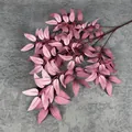 Branche de saule artificielle rose poudré avec texture naturelle pour décor de mariage - Rouge