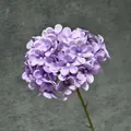 Kunstmatige paarse hortensia zijden bloemsteel voor bruiloftsdecor en bloemstukken in huis - Paars