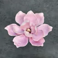 Magnolienblütenkopf aus EVA-Schaum in Rosa mit realistischen Farbverläufen - A3 – 18 Cm Größe 6