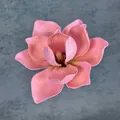 Rosafarbener EVA Magnolienblütenkopf 13cm mit realistischer Textur und Details - 15CM / Rosa Farbverlauf (15cm Nr. 17)
