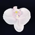 Single artificial butterfly orchid in pink and white gradient for wedding DIY - Phalaenopsis Flower Head - Large / 11.5CM / Water Pink