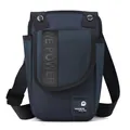 Navy blue multi-functional outdoor waist and leg bag with durable oxford fabric - Dark Blue