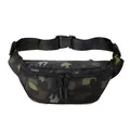 Sac bandoulière homme léger avec motif camouflage foncé et sangle ajustable - Nouveau Camouflage