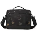 Men's large capacity crossbody bag with camouflage print and adjustable wide strap - New Camouflage