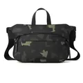 Multifunctional camouflage sling bag with adjustable strap and top handle in olive green - New Camouflage