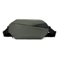 Army green tactical chest bag for men with matte finish and adjustable black strap - Army Green