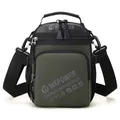 Army green large capacity tactical sling bag with adjustable shoulder strap - Army Green